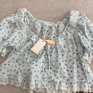 SOLD NWT Doen Lazuli Top Sweet Pea XXS